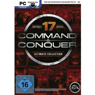 C & C  Ultimate Collection  PC  multilingual Command & Conquer  (Code in Box)