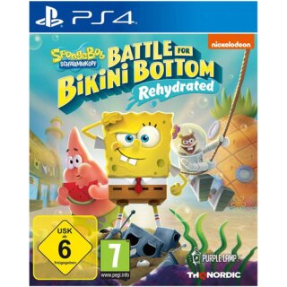 SpongeBob BFBB  Rehydrated  PS-4  multilingual Battle for Bikini Bottom