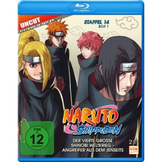 Naruto Shippuden - Staffel 14 - Box 1 - Episode 516-528 (2 Blu-rays)