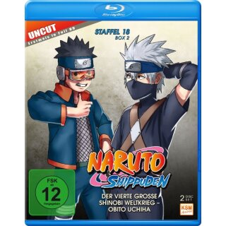 Naruto Shippuden - Staffel 18.2: Episode 603-613 (2 Blu-rays)