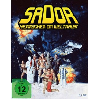 Sador - Herrscher im Weltraum (Mediabook, Blu-ray+DVD)