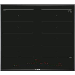 Bosch PXX675DC1E (schwarz) Serie 8 Induktionskochfeld 60 cm Schwarz, Mit Rahmen aufliegend