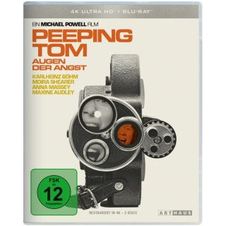 Peeping Tom - Augen der Angst - Collectors Edition (4K UHD+Blu-ray)