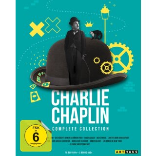 Charlie Chaplin - Complete Collection (12 Blu-rays)