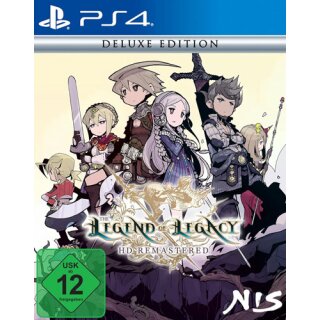 Legend of Legacy HD Remastered PS-4 Deluxxe Edition