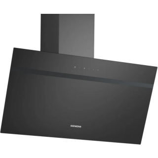 Siemens LC85KDK60 iQ100 Wandesse 80 cm Klarglas schwarz bedruckt